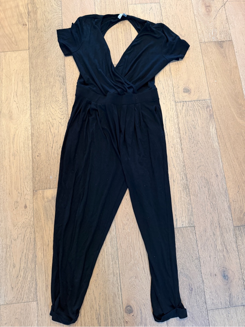ASOS Black Open-Back Jumpsuit - Picture 4 of 8